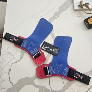 SkyHill Blue and Red Gymnastics Grips